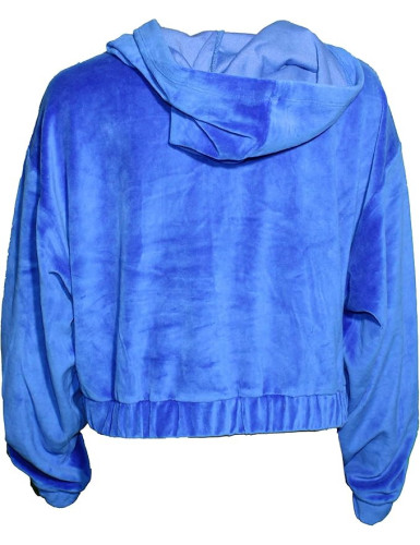 Juicy Couture Rouched Women's Long Sleeve Zipper Hoodie