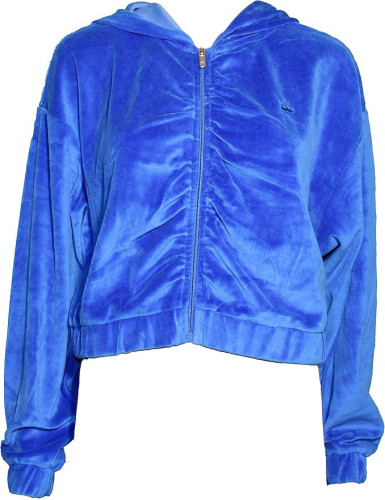 Juicy Couture Rouched Women's Long Sleeve Zipper Hoodie