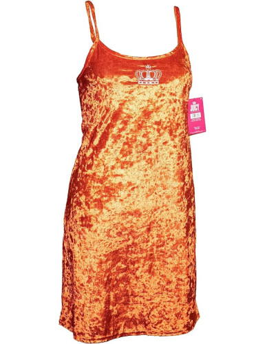 Red Dress Sleepwear with Crown
